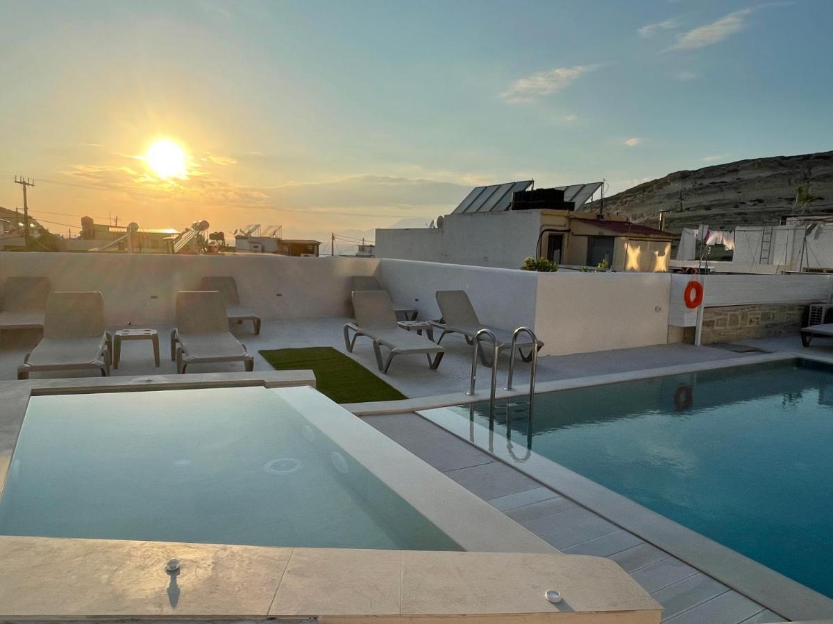 Antonios Hotel Apartments มาตาลา ภายนอก รูปภาพ